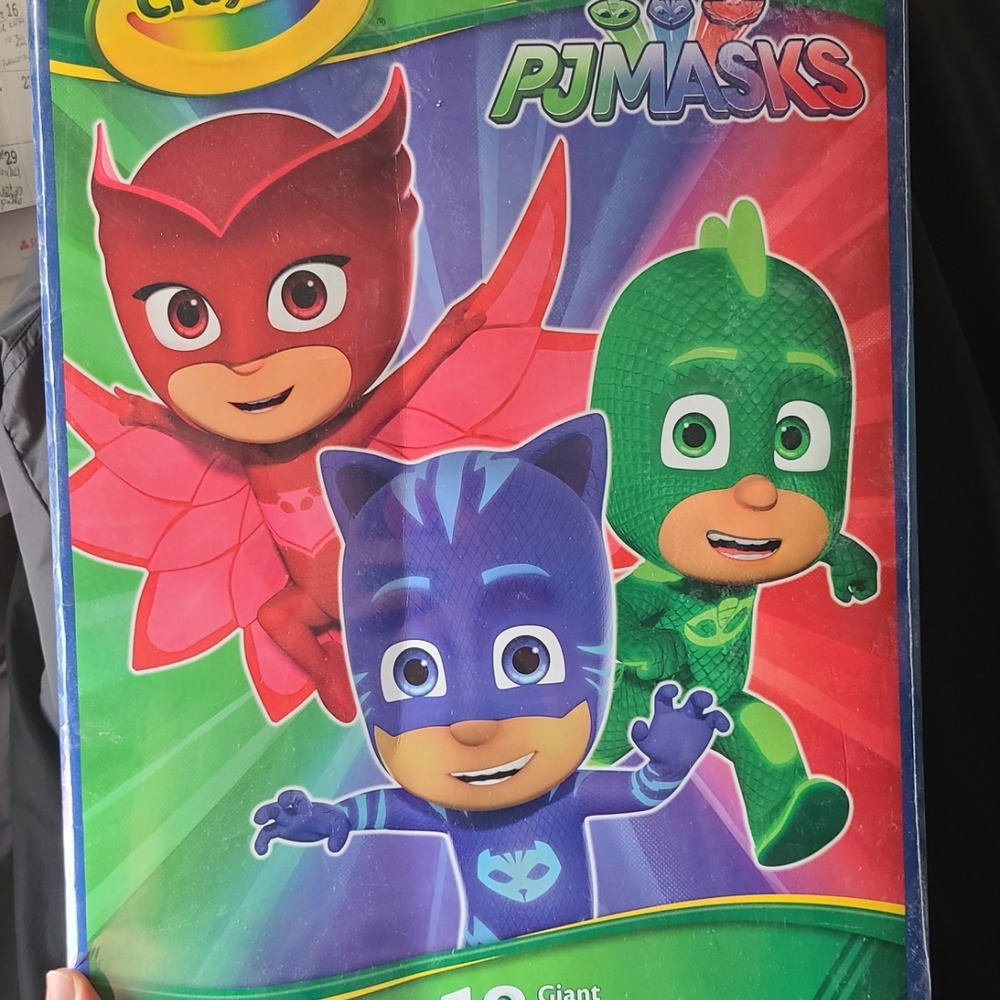 PJ Masks Crayola Coloring Book